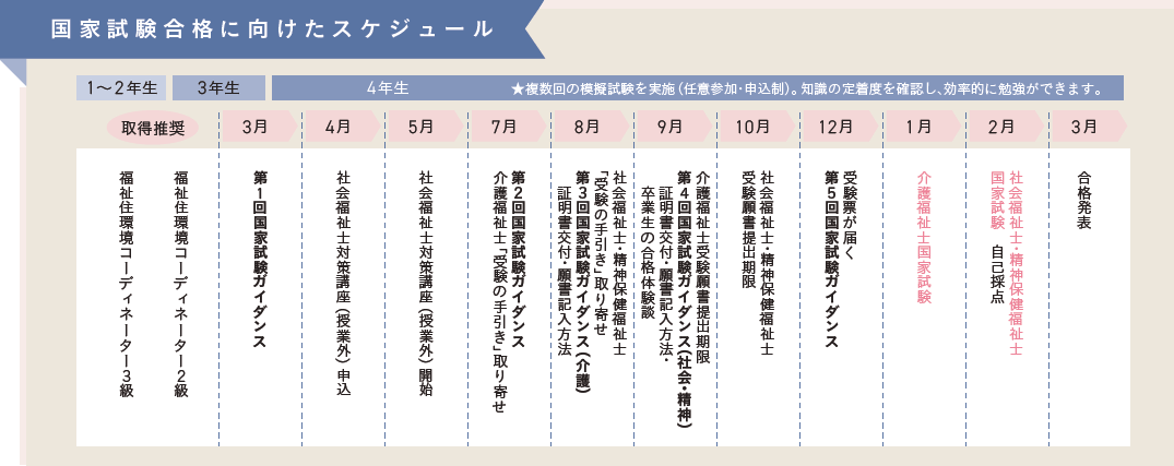 資格取得サポート